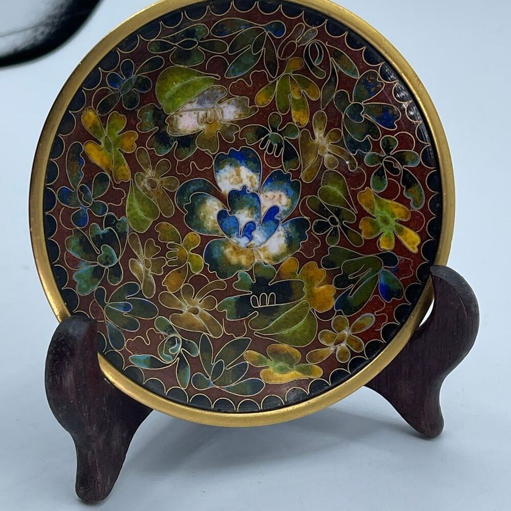 VTG People Republic of China Cloisonné’. Handmade